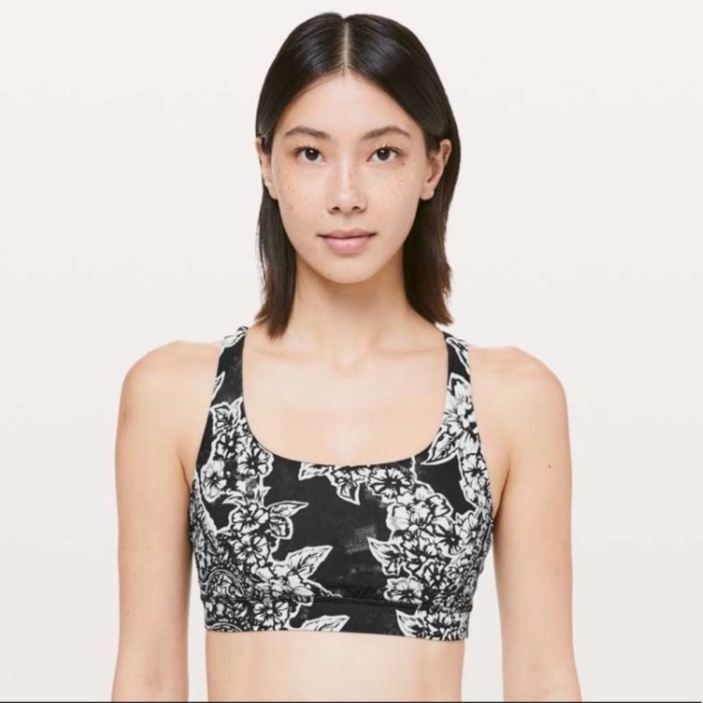 Lululemon Energy Bra in Painted Paisley